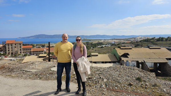 Representatives of the LAMMC and LEI, PhD student Greta Striganavičiūtė and Dr. Marius Praspaliauskas